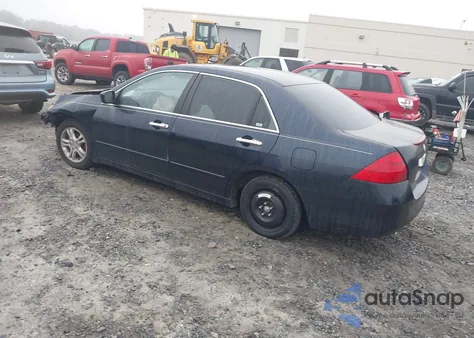 2007 Honda Accord 2.4 Ex из США, поврежденный, VIN 1HGCM56717A209028